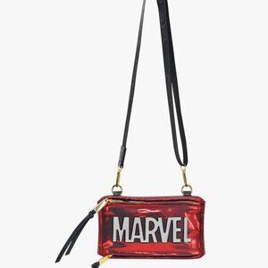 New with tags Marvel x Fred Segal Brick Marvel Logo Crossbody Bag